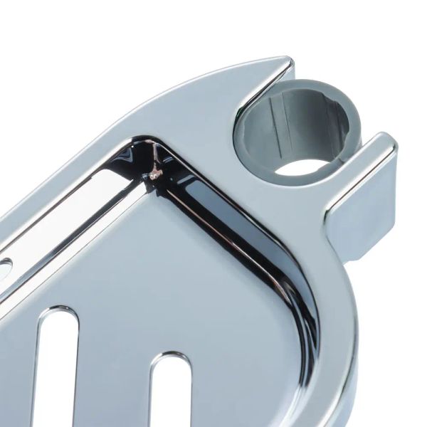 Adjustable For 22 24 25 mm Home Rail Slide Soap Dishes Silver Soap Holder Plates Bath Shower Home Bathroom Bathroom Fixture