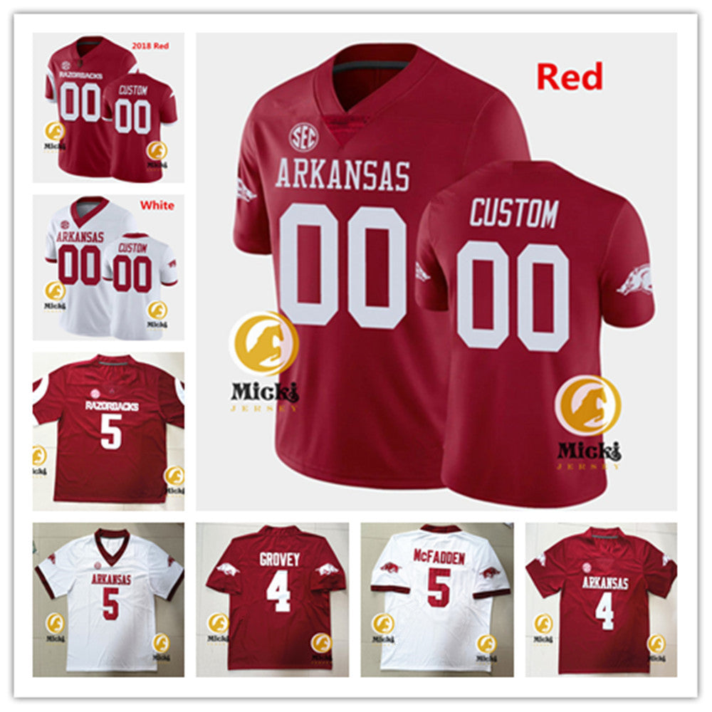 Taylen Green Arkansas Football Jersey Jared Cornelius Henre Toliver Austin Allen Stitched De&#039;Andre Coley Collin Clay Dre Greenlaw Frank Ragnow