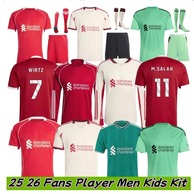 25 26 lfc soccer jerseys allister alexande rarnol d luis diaz gakpo darwin szoboszlai jersey 2025 2026 fans player retro football shirt tracksuit me