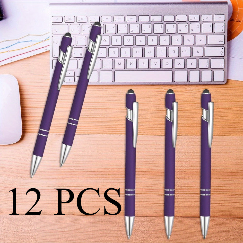 TEMU 12pcs- Set 2-in- Pens, Capacitive Pens, , Used For Tablets, Mobile Phones