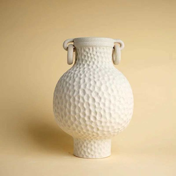 Vases CAPIRON Nordic Ceramics Vase Amphoras Porcelain Table Center Handmade Flower Home Design Living Room Centerpieces Art Decoration J2405