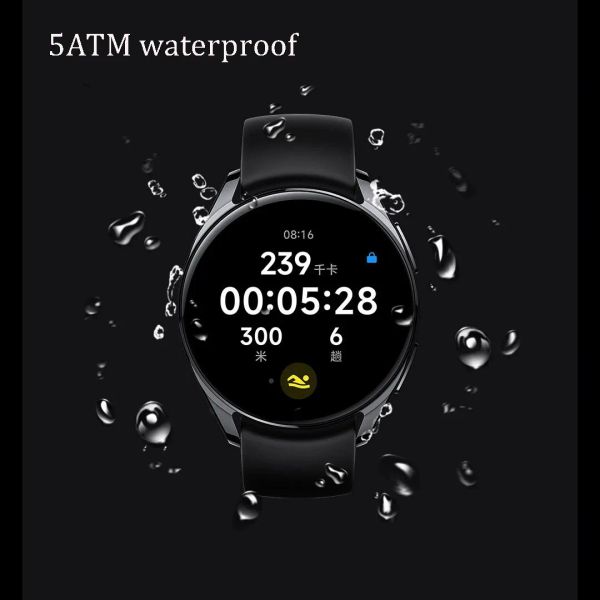 Xiaomi Watch S2 1.32-1.43&quot; AMOLED Screen 42-46mm Bluetooth 5.2 Calling Smartwatch Blood Oxygen Wristwatch 5ATM GPS Smart Watch