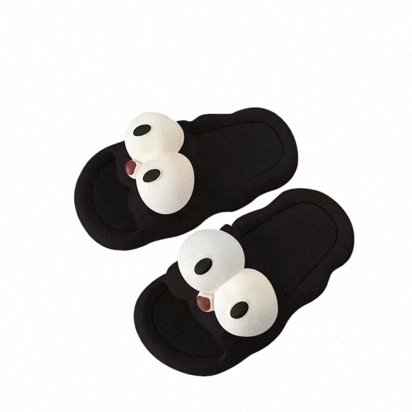 2024 Summer funny slipper shoes cute flower dog eyes womens breathable antiskid sandals size 36-40 GAI 541r#