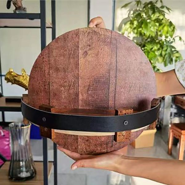 Wall-Mounted Wooden Rack - Home Bar Storage Organizer for Wine Bottles, Beer, and Champagne dh910320090