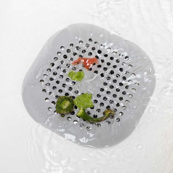 Hair Filter Sink Anti-blocking Strainer Bathtub Shower Floor Drain Stopper Silicone Kitchen Deodorant filter screen Bathroom kitchen Accesso