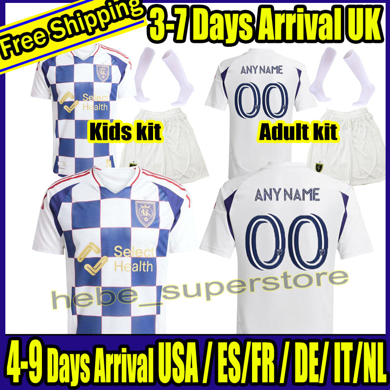 25 26 Real Salt Lake soccer jerseys 2025 2026 football shirts home away top thailand quality uniform adult men Kids kit United States league