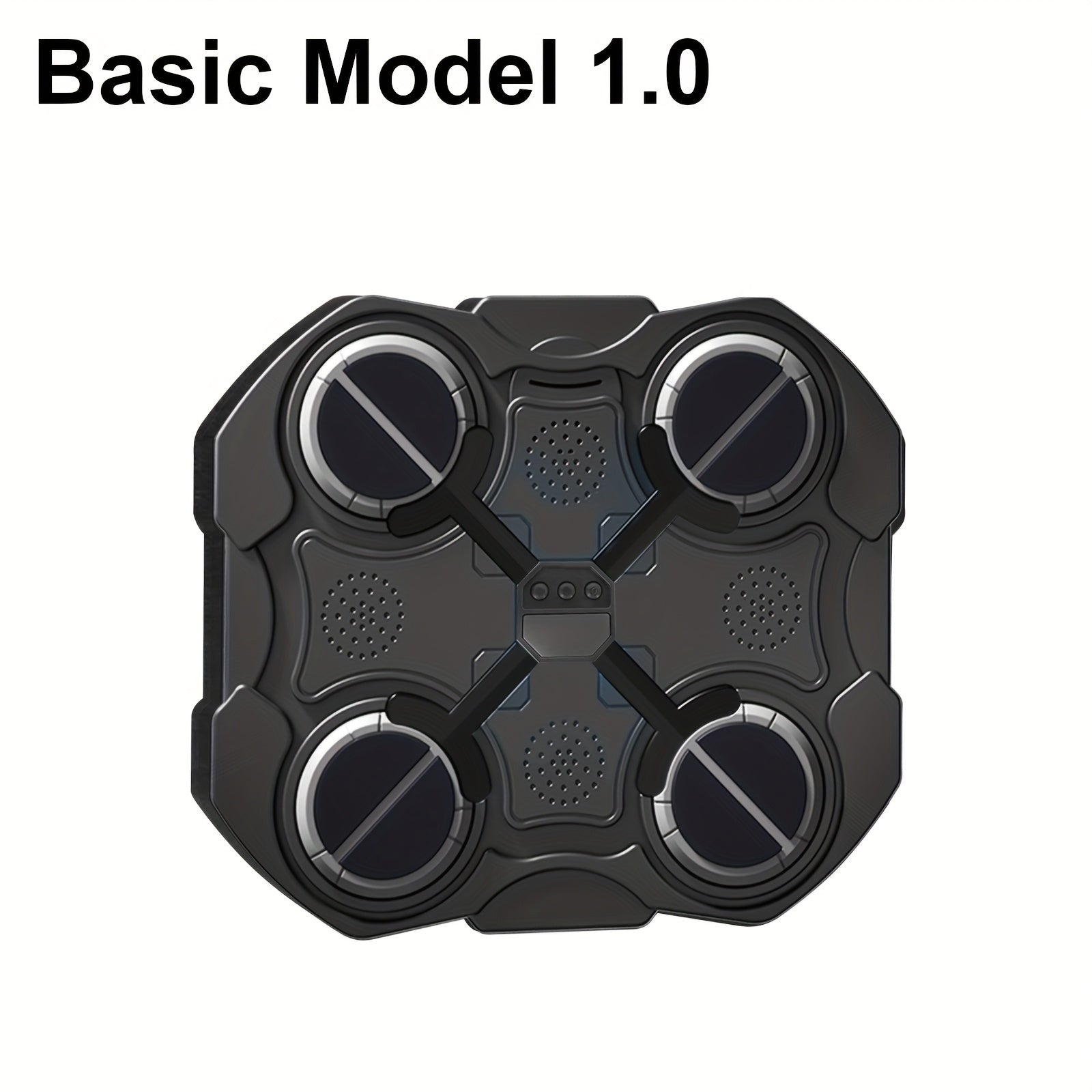 TEMU 2025 New Upgraded Smart Music Boxing With Boxing Gloves, Wall-mounted Home Fitness Equipment, Electronic Fitness Punching Device, Suitable For