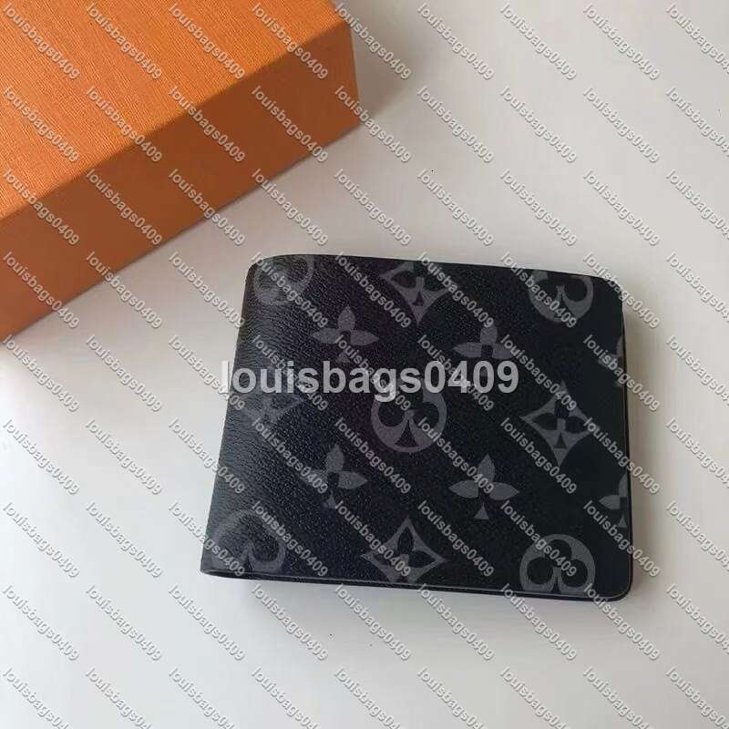 High Quality Designer Wallet Man Women Credit Card Holder Paris Style Classic Mini Coin Purse Leather Card Holde Luxury Wallet With Box