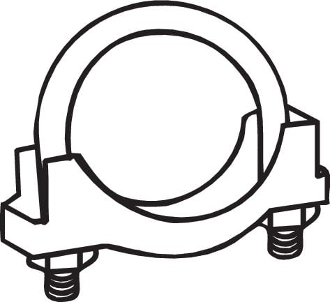 Clamp, exhaust system BOSAL 250-164