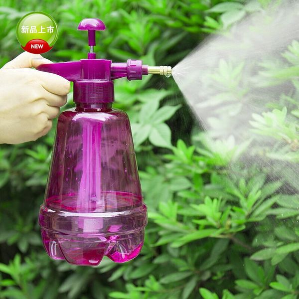 1.5L Manual Watering Water Pressure Transparent PET Spray Kettle Disinfection Gardening Tools