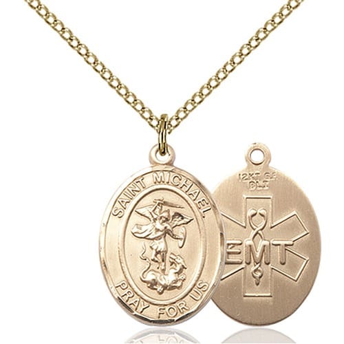 14kt Gold Filled St. Michael - Emt Pendant