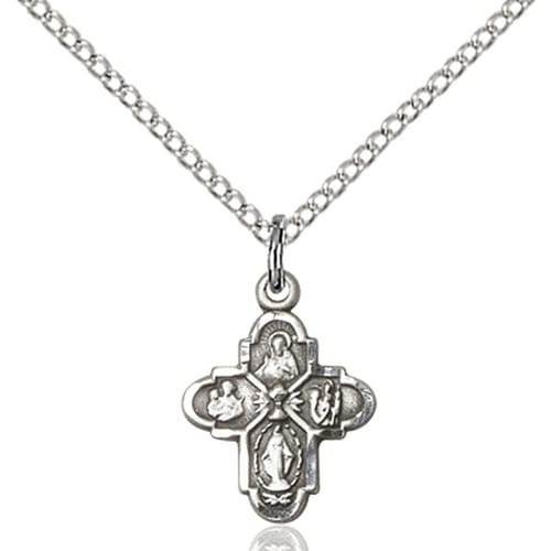 Sterling Silver 4-Way - Chalice Petite Pendant