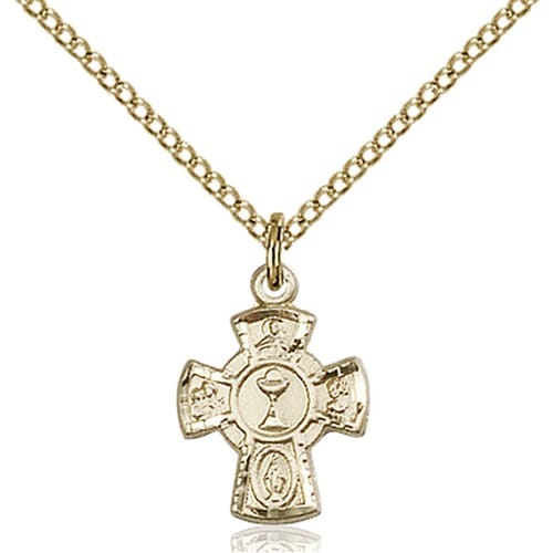 14kt Gold Filled 5-Way - Chalice Petite Pendant
