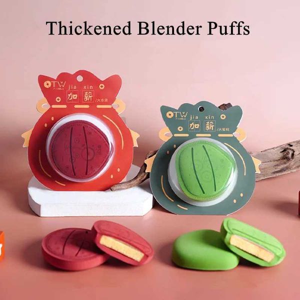 Thick Air Cushion Foundation Puff High Elastic Soft Makeup Blender Applicator Marshmallow Powder Sponge Wet Dry Dual Use Y240803