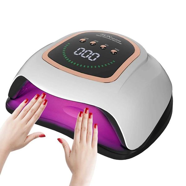 Powerf UV LED nail lamp for ergonomics professional nail dryer 72 LED gel dry light motion sensing ergonomics M241123