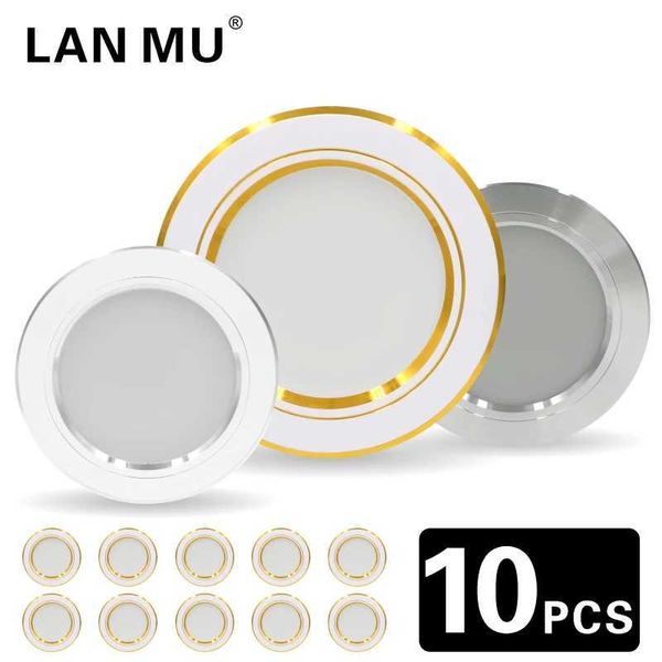 10pcs-batch 5W 9W 12W 15W 18W LED tube light 220V pendant lamp embedded tube light circular panel light cold and warm white LED spotlight CL