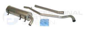Exhaust System Professional Parts 253448014