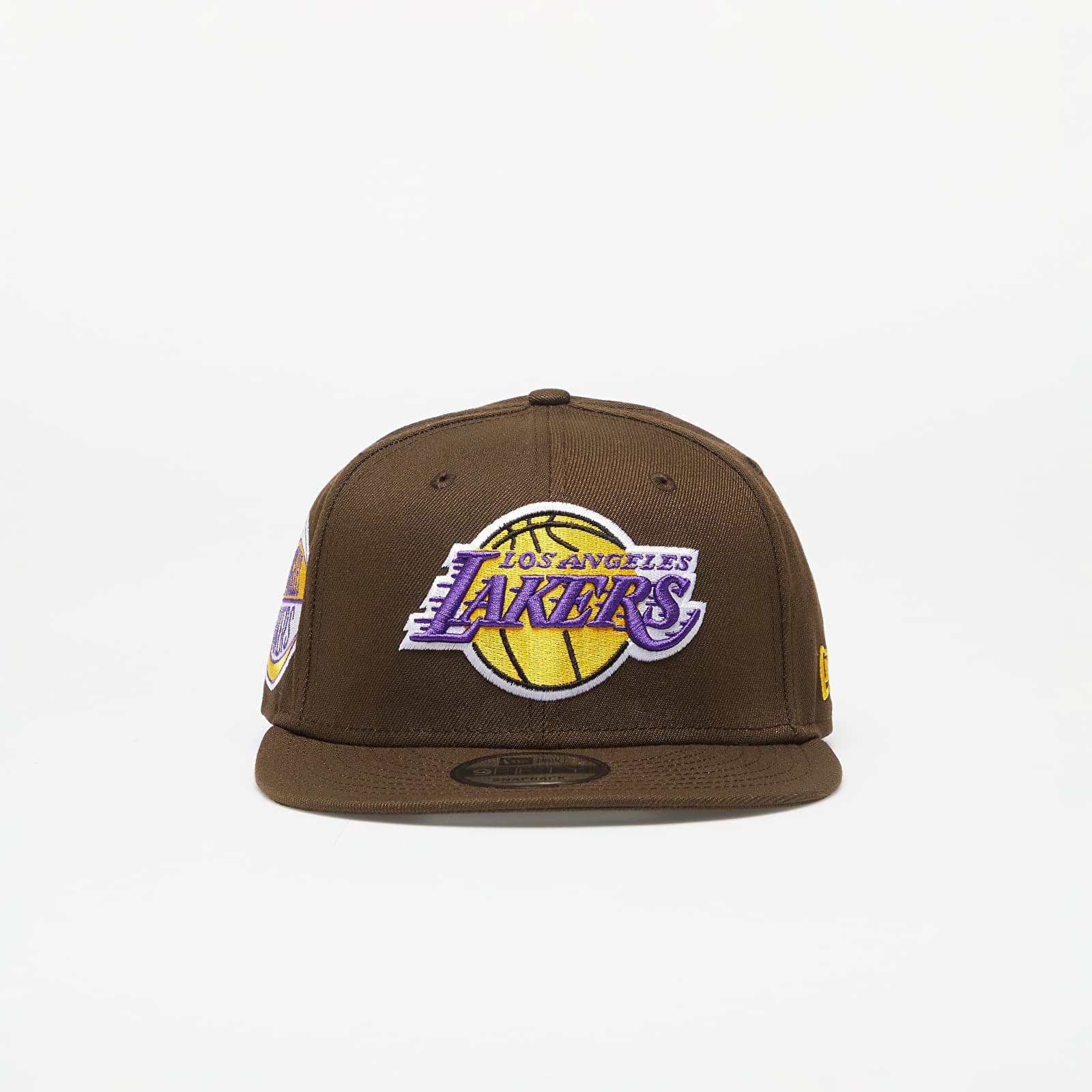 New Era Los Angeles Lakers Repreve 9FIFTY Snapback Cap Walnut- True Purple S-M