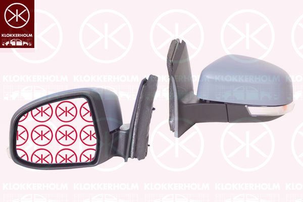 Exterior Mirror KLOKKERHOLM 25361042