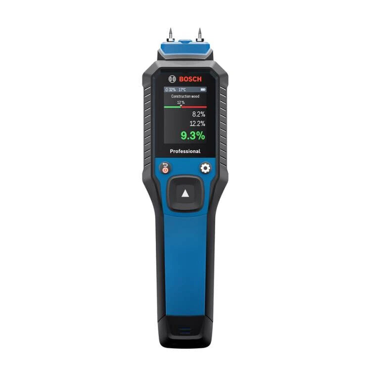 for Bosch GMP 2-15 Professional Moisture Meter IP65 Waterproof Accurate Humidity Tester for Wood and Building Materials