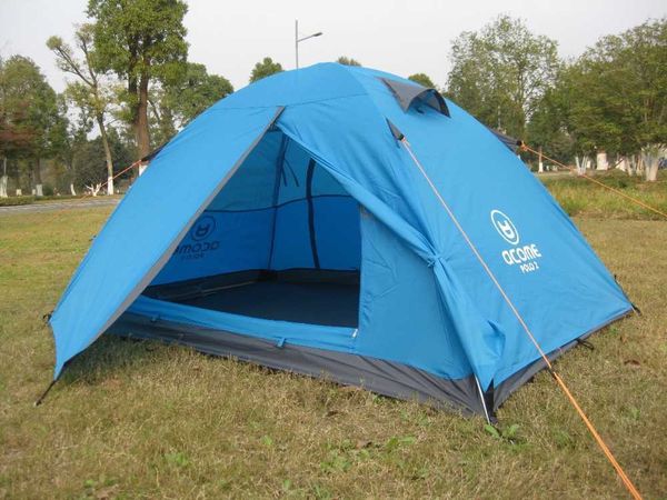 Tents and Shelters Direct selling camping tent aluminum pole tent double layer outdoor tent J230223