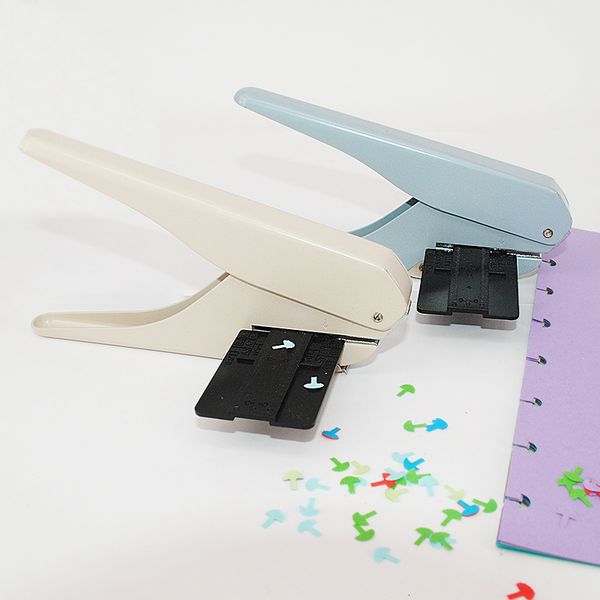 Clamp Standard Mushroom Punch Tshape Hole Notebook Machine Scrapbooking er Planner Binding Discs Office Supplies 221130