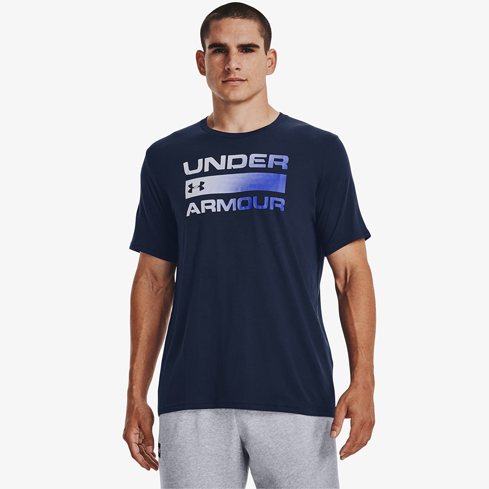 Koszulka Under Armour Team Issue Wordmark Short Sleeve T-Shirt Navy M