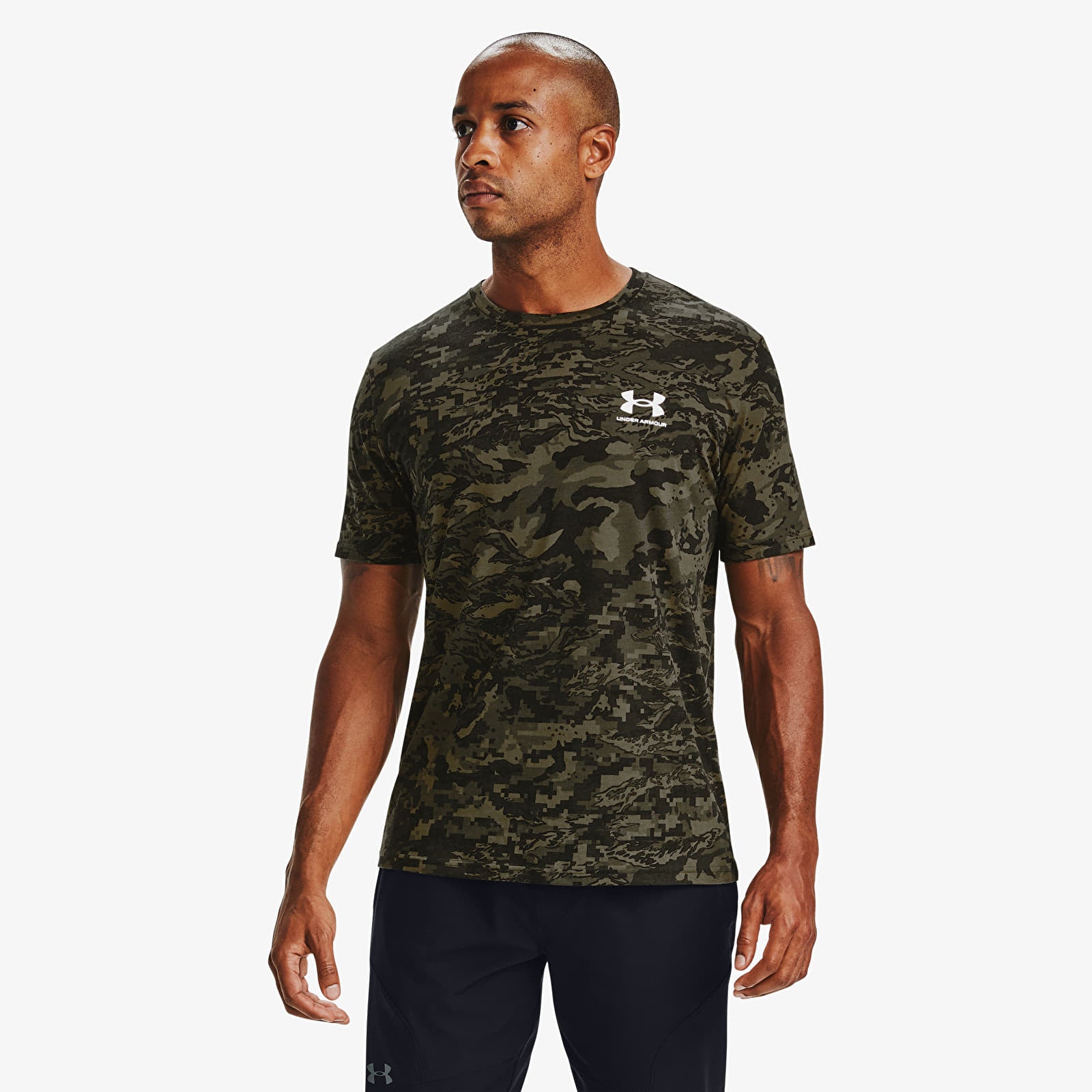 Koszulka Under Armour Abc Camo Short Sleeve T-Shirt Black XL