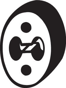 Rubber Strip, exhaust system BOSAL 255-487