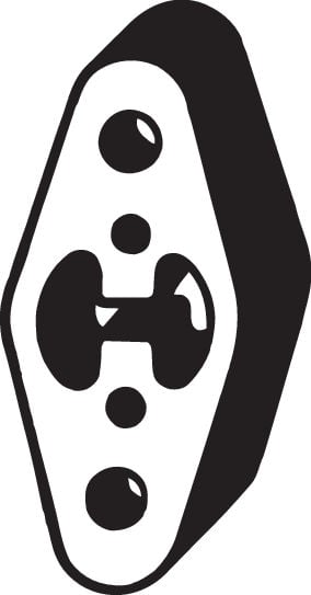 Rubber Strip, exhaust system BOSAL 255-401