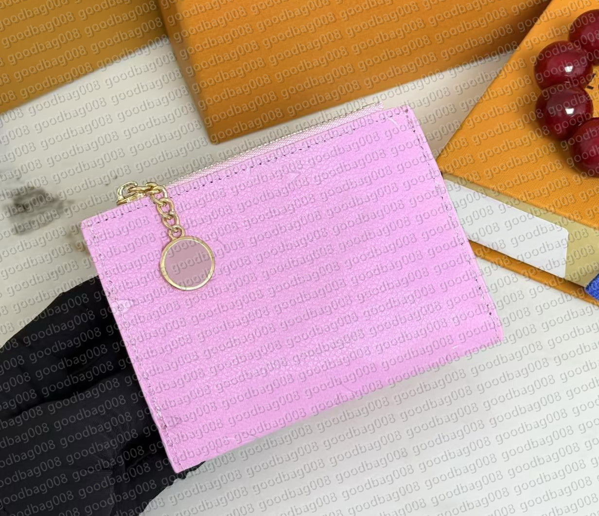 M14626 Tiny Verso Bloom Short Wallets Card Holder Women Luxurys Designers Bags Totes Handbag Wallet Purse pouch Travel Messenger Bag With Gift Box M