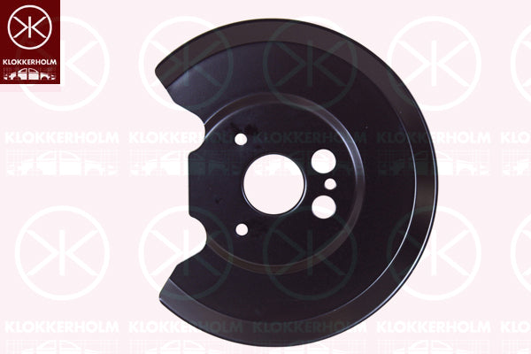 Splash Panel, brake disc KLOKKERHOLM 2554879