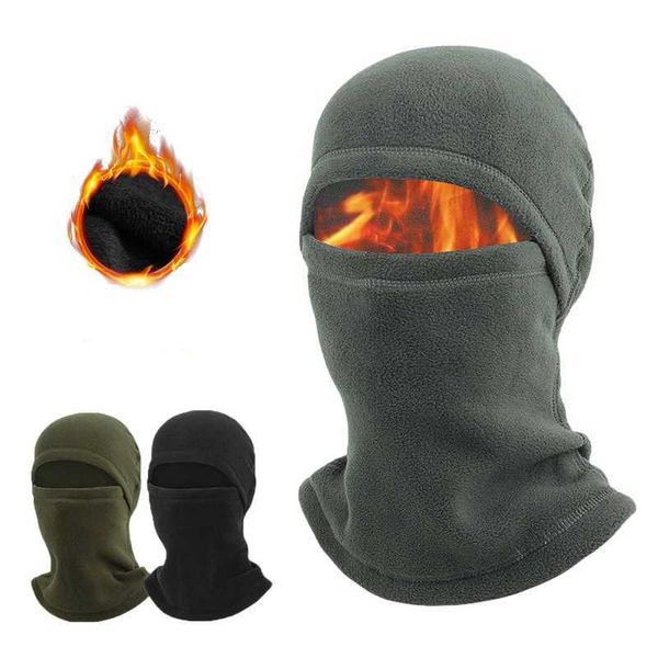 Winter Fece Men Tactical clava Hat Men Cycling Face Mask Hunting Cycling Hiking Skiing Scarf Snowboard Face MaskXJ241231