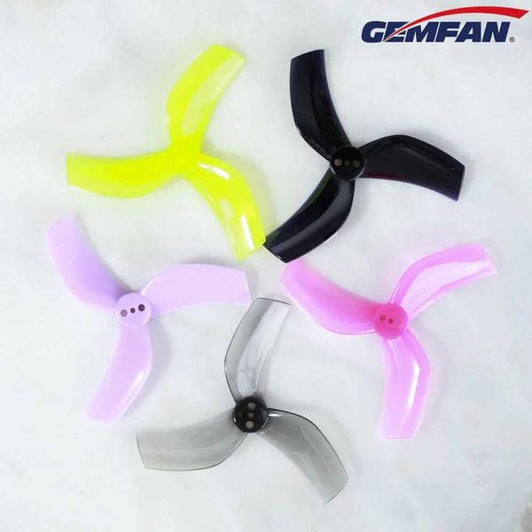 Drone Accessories 8pcs-4pairs Gemfan D63 Ducted 63mm 2.5inch 3-Blade Propeller for RC FPV Racing Freestyle Toothpick Cinewhoop Duct Drones S