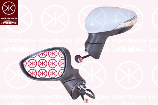 Exterior Mirror KLOKKERHOLM 25651045