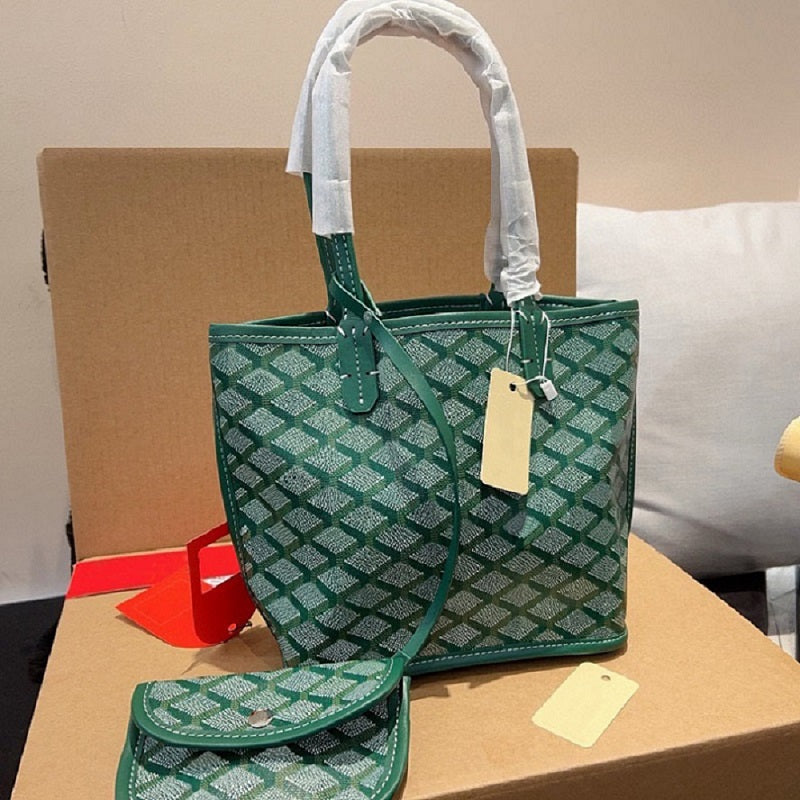 Designer Bag Fashion Handbag Double-sided Letter Shopping Bag Luxury Tote Bag Mini Leather Shoulder Bag Full Skin Letter Coverage Printed With Detac