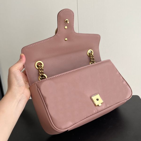 real leather WOMEN luxurys designers bags Handbags messenger crossbody shoulder bag Wallet lady clutch 2024