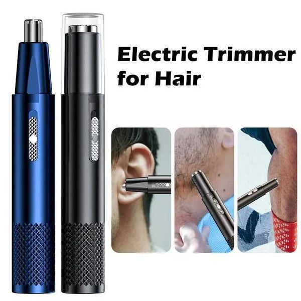 Electric Nose Hair Trimmer Mens Nose And Ear Remover Automatic Washable Electric Shaving Tools USB RechargeableXJ241024