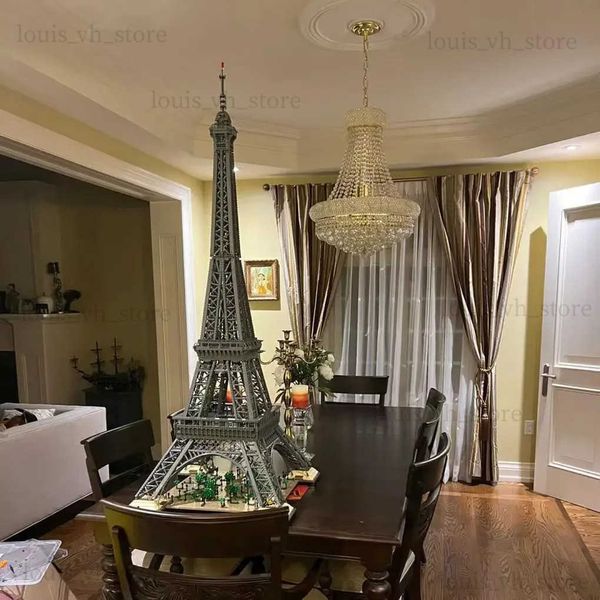 Creatoring Expert 10307 Eiffel Tower P Architecture Tallest Model Building Set Bloc Bric Toys For Adults Children 75192 T240327