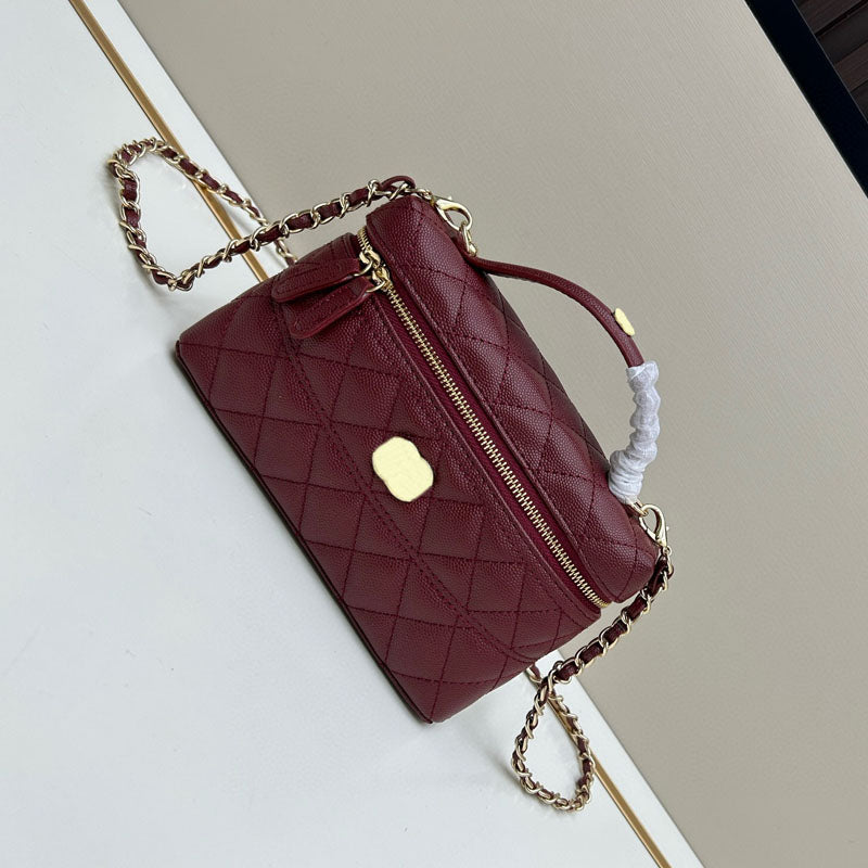 High quality luxury mini messenger bag handbag women leather tote bag designer wallet classics shoulder bag large capacity gold chain crossbody bag8