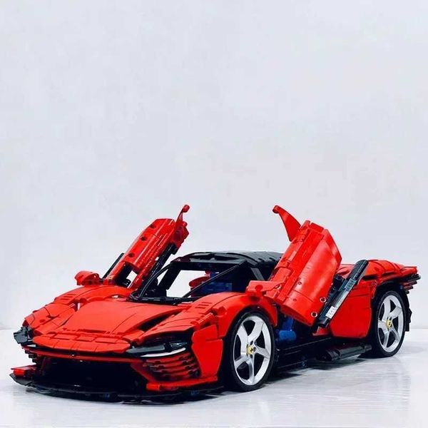 Blocks 3778Pcs Daytonae Sp3 Car Building Blocks Super Car Model Building Blocks Childrens Toys Adult Birthday Gifts Compatible with 42143 Y2