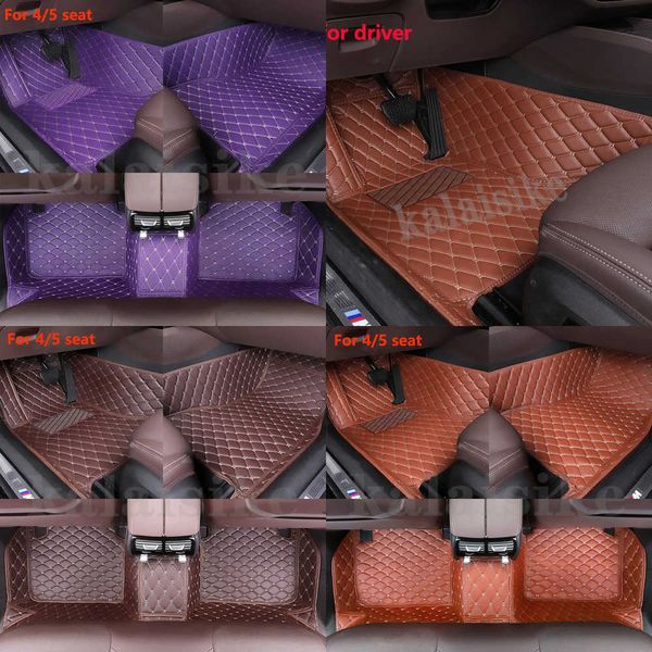 Floor Mats Carpets Custom Car Floor Mats for Suzuki Swift Hatchback 2005 2006 2007 2008 2009 2010 2011 2012 auto Rug Carpet Footbridge acces