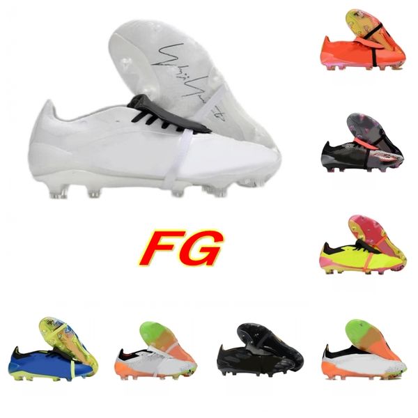 Football boots men 24 elite 30th anniversary designer shoes fg football soccer cleats comfort training leather football crampon tongue fold