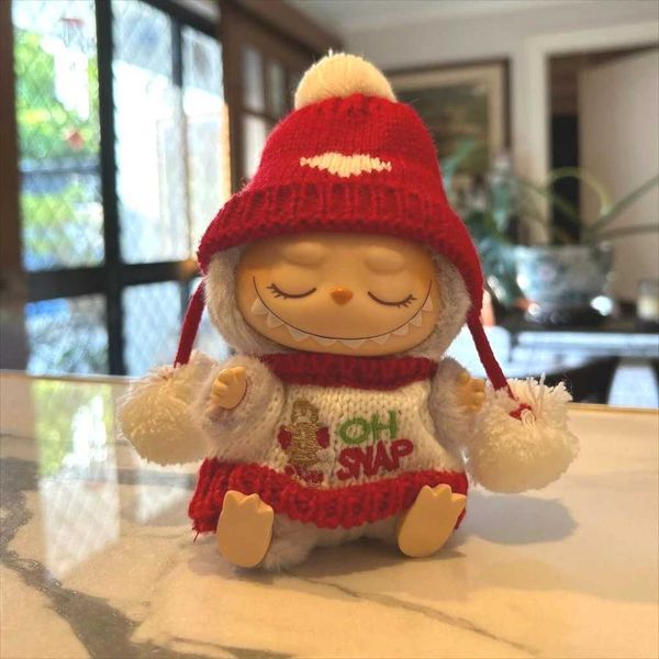 Doll Apparel Mini Plush DollS Clothes Outfit Accessories For V2 christmas cookie man love hat Clothing for cloth Y241226GYQP