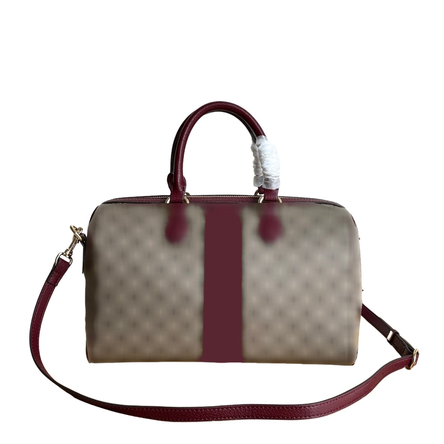 Fashionable Original Design Crossbody-Handbag with Elegant Leather Details