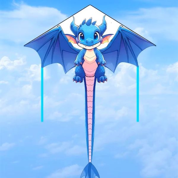 Dragon Kit de Dragão de Entrega Grátis Toys Flying Toys Profissional Kit Wind Games Outdoor Games Inflatable Toys 241211