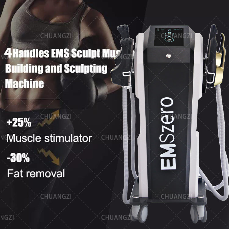 14 Tesla 6000W beauty supply Emslim Body Slimming Contouring NEO hiemt 4 Handles Pelvic Cushion EMSzero build muscle Machine