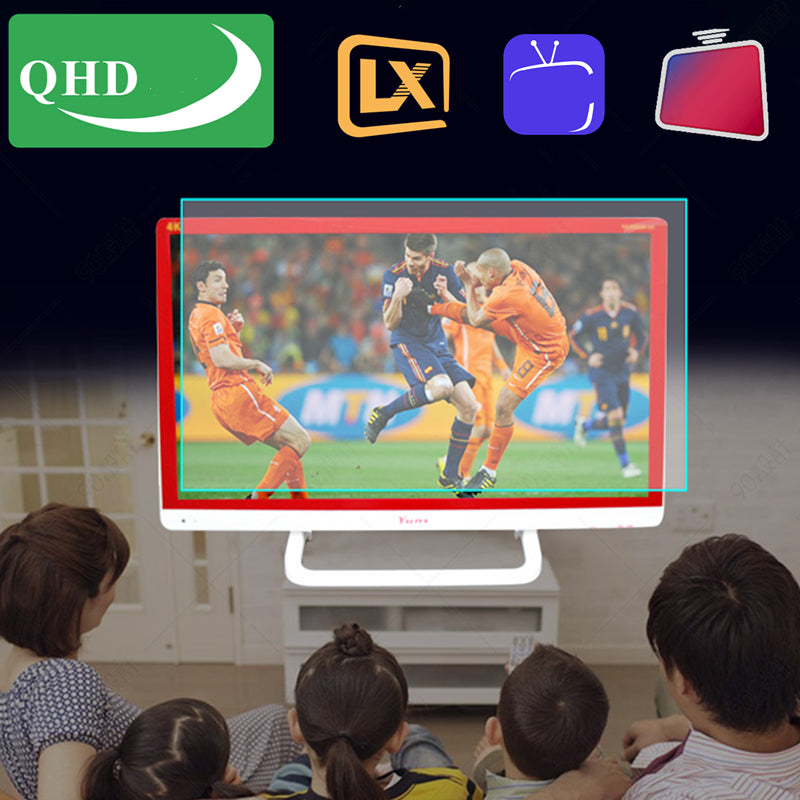 Smart TV PARTS LEADCOOL QHD lxtream 6200LIVE 91000VOD m3 u Europe French Arab Channels for Android MAG PC 24-hours trial screen protectors