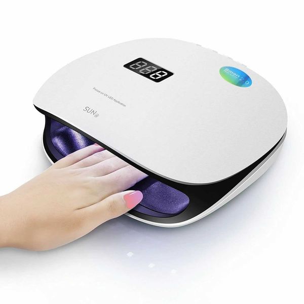 SUN4 48W UV LED Lamps Nail Dryer Lamp With LCD Display Smart UV Phototherapy Nail Art Manicure Tool Ladies Gift Nail Dryer LampsCL240731