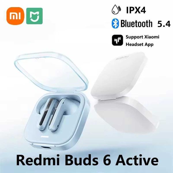 Xiaomi Redmi buds 6 Wireless Headphones Bluetooth 5.4 Earphone For Samsung iPhone Stereo HIFI Headset Game Earbuds With MicC241126